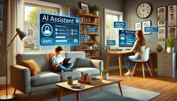Using AI Assistants to Safeguard Children on Social Media
