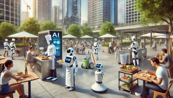 AI Robots in Public Spaces