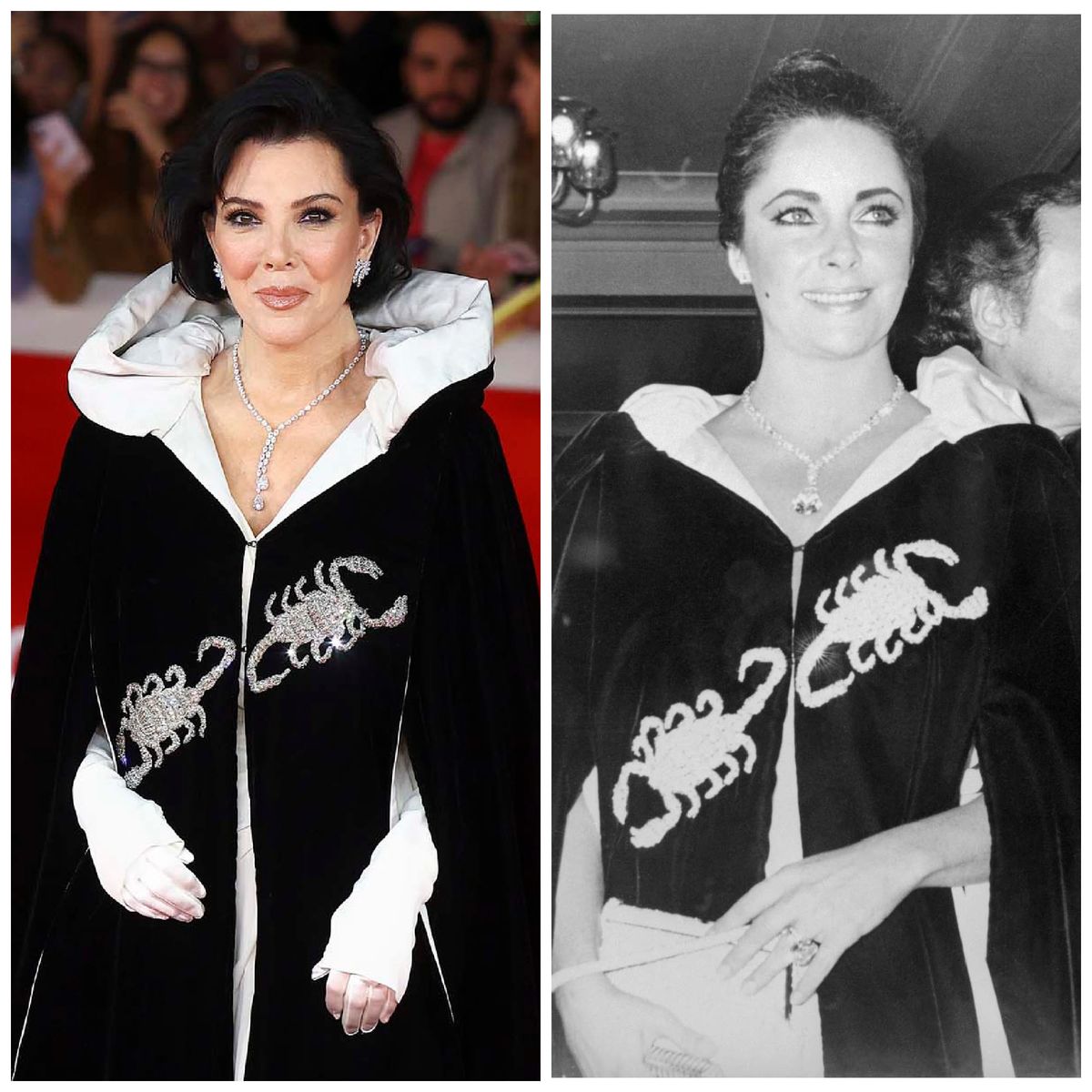 Kris Jenner Wore Something That Once Belonged to Elizabeth Taylor This Weekend