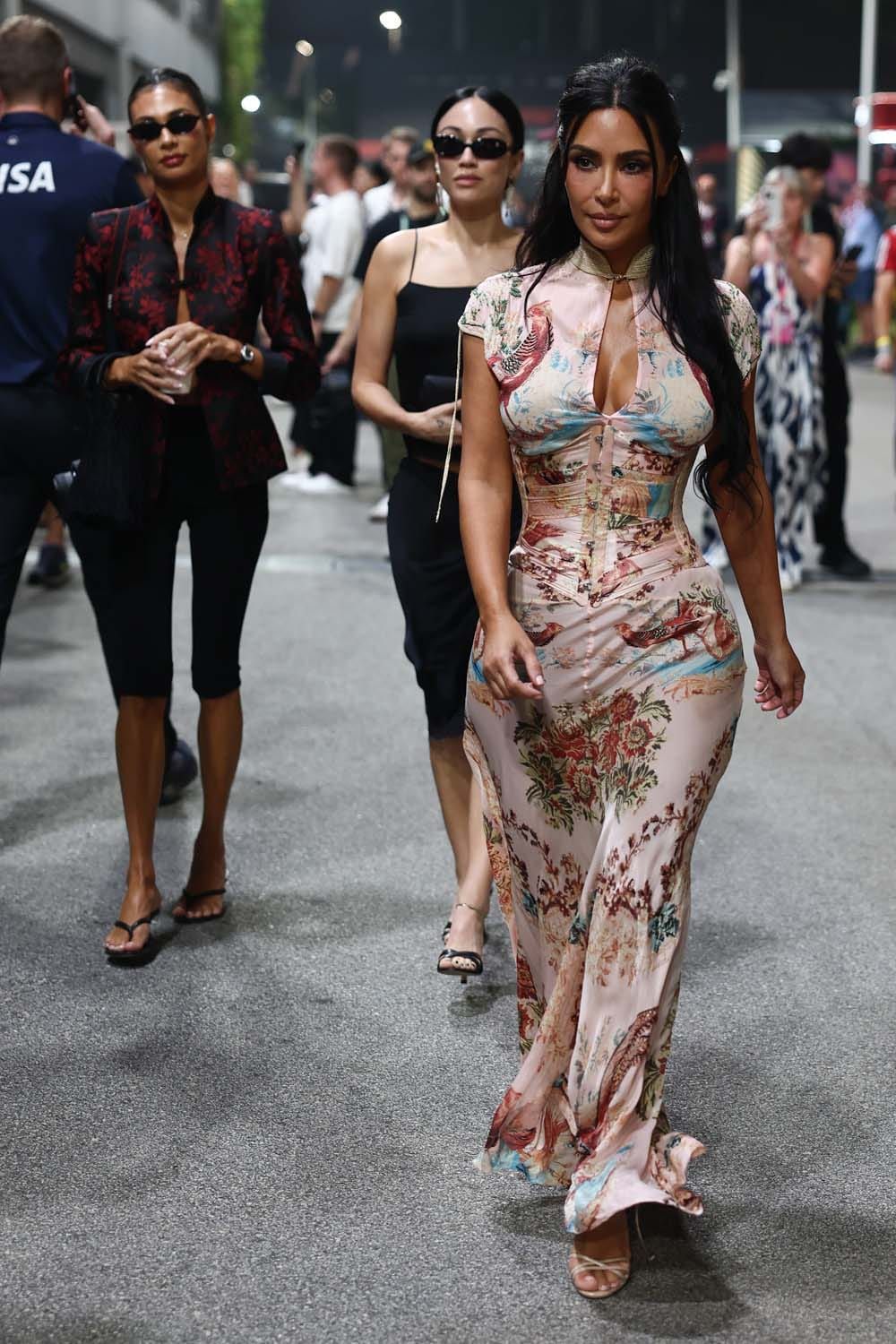 Kim Kardashian Got Fancy for F1