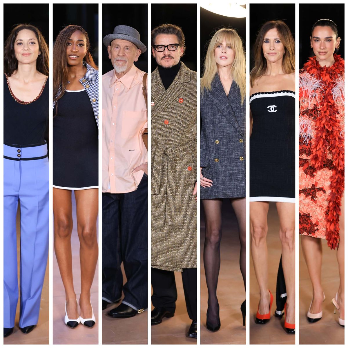 Nicole Kidman, Dua Lipa, and Pedro Pascal Showed for the Chanel Front Row