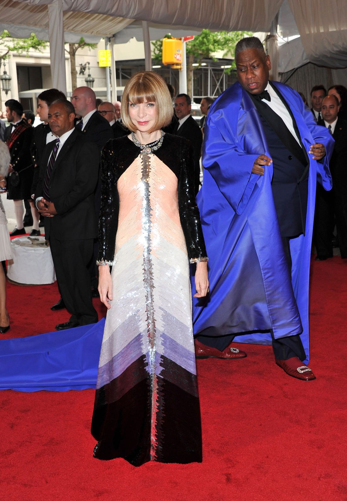 Met Ball Fug or Fab Carpet: Anna Wintour, with an assist from ALT