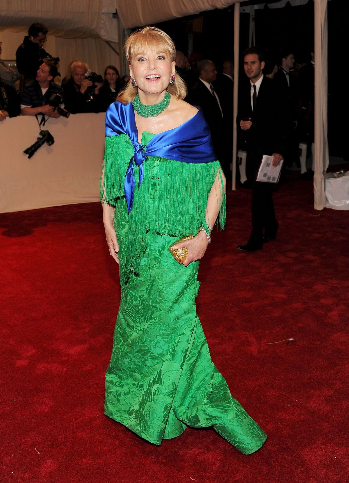 Met Ball Fug Carpet: Baba Wawa