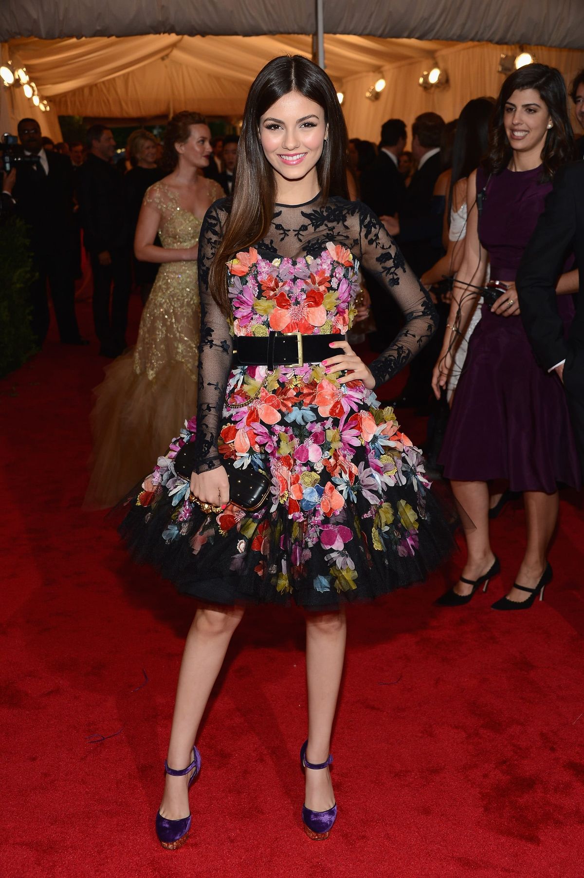 Met Ball Fug Carpet: Victoria Justice