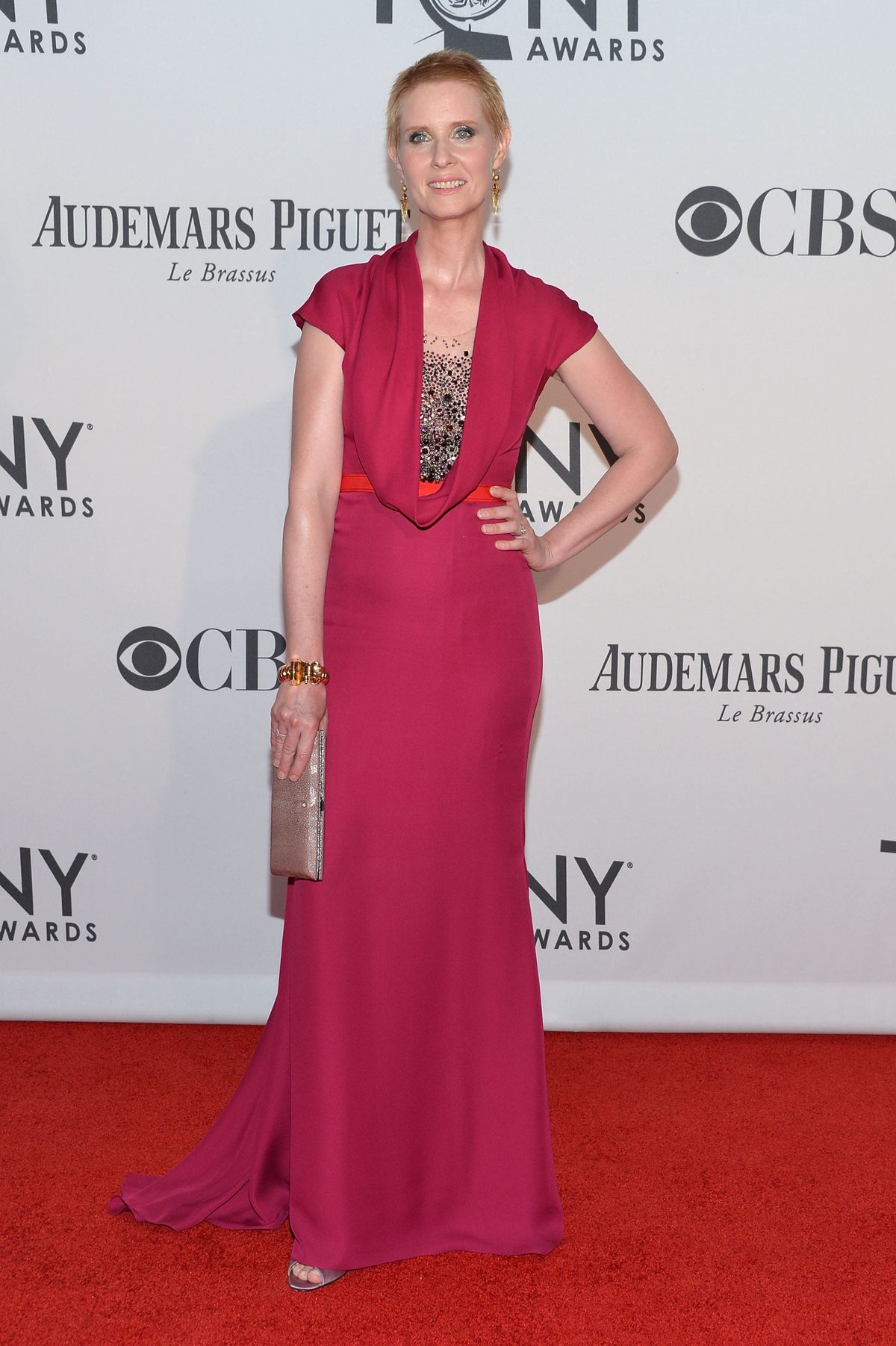 Tony Awards Fug or Fab Carpet: Cynthia Nixon