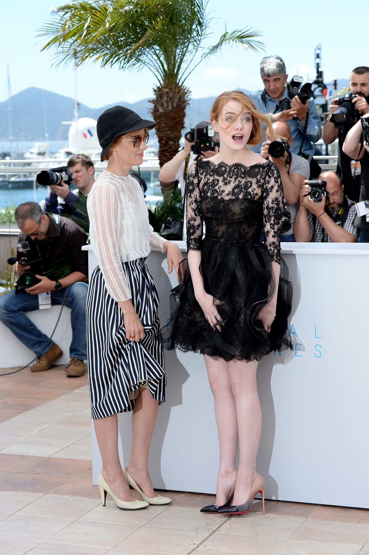 Cannes Fugs and Fabs: Emma Stone and Parker Posey