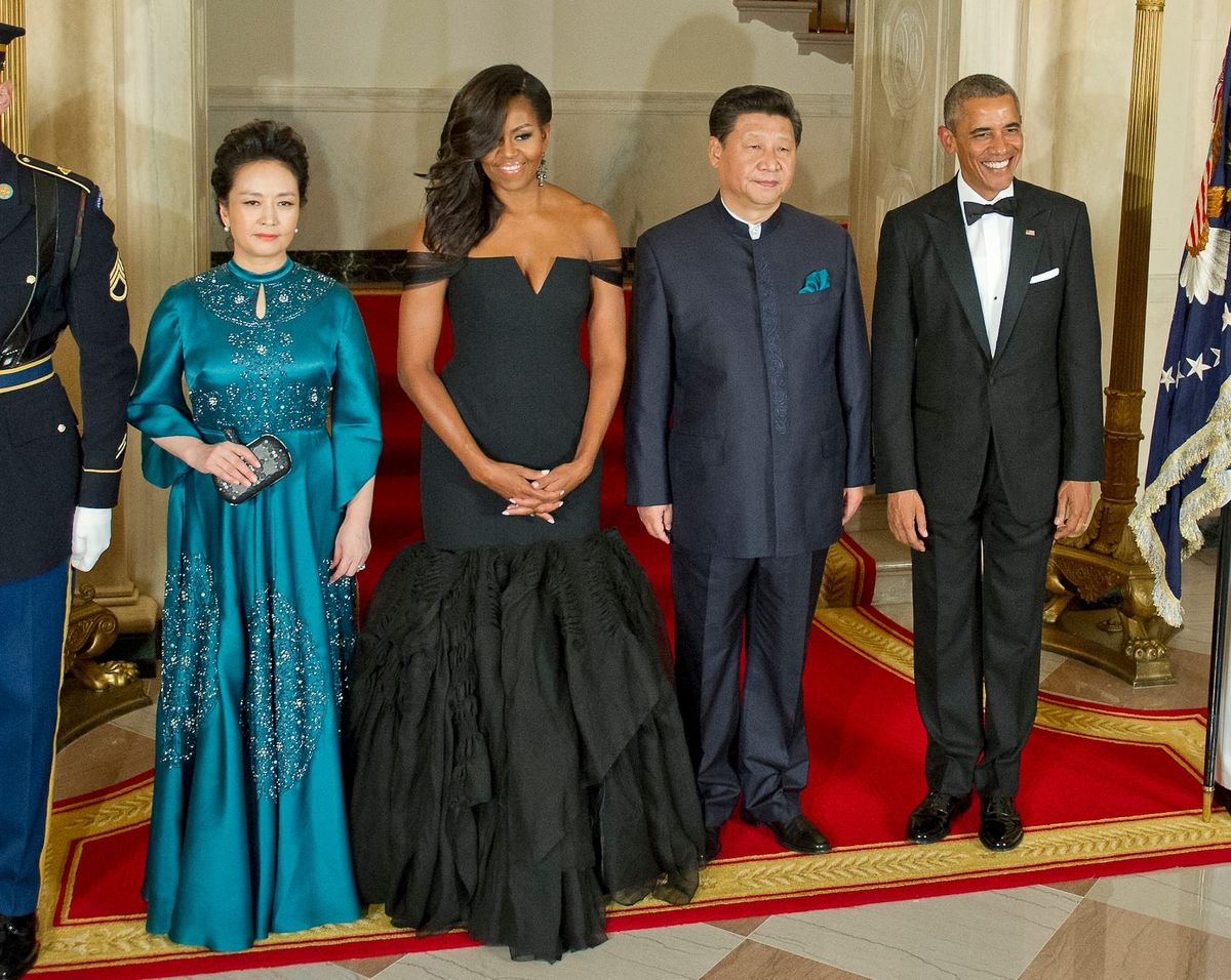 michelle obama barack obama state dinner