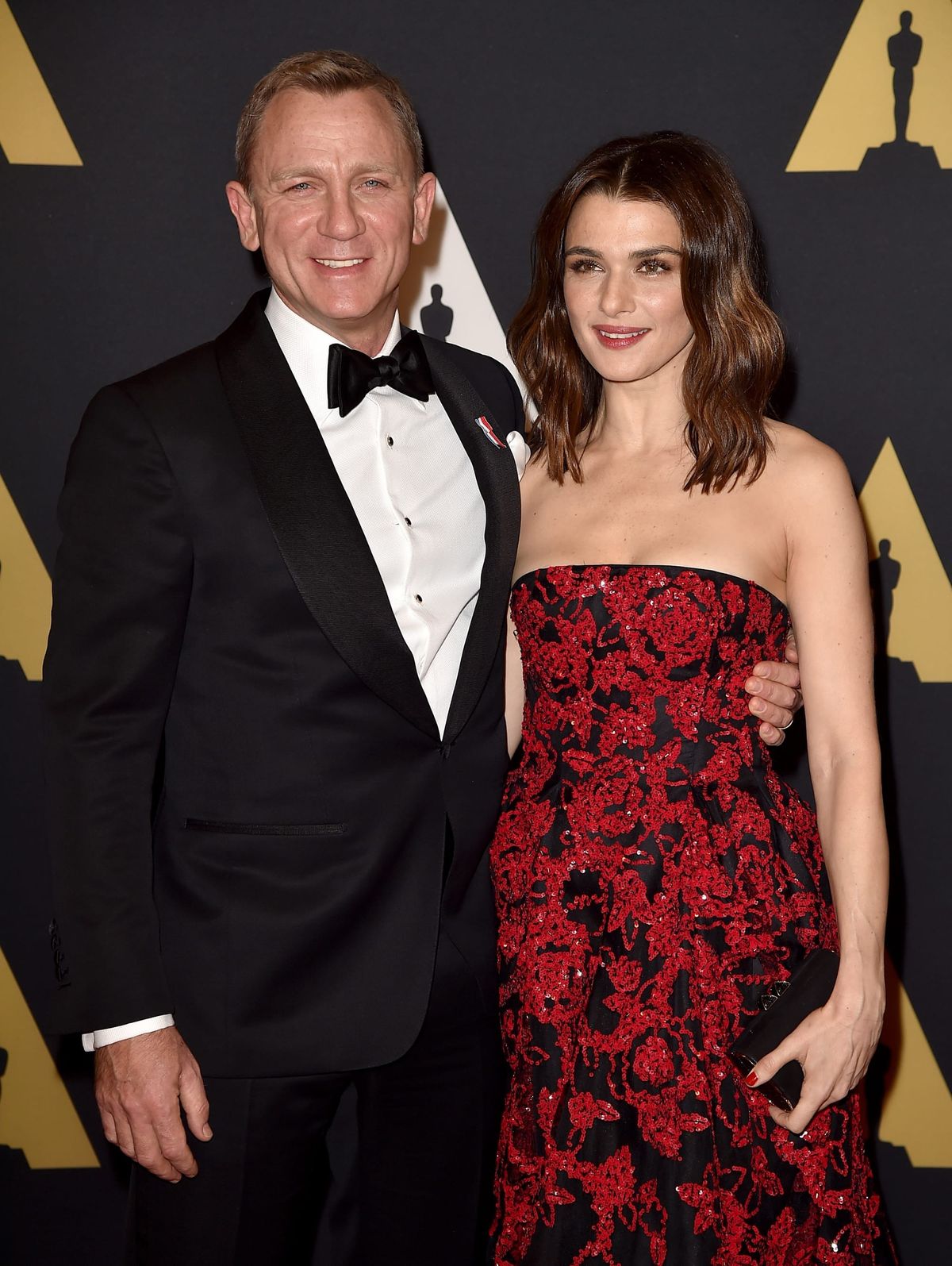 rachel weisz daniel craig ampas governors awards