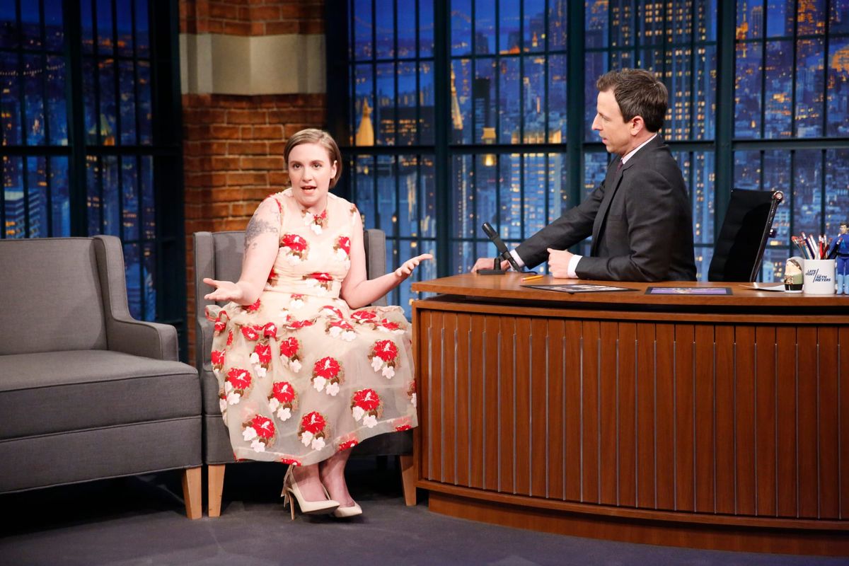 Fug and Fab: Lena Dunham in Simone Rocha