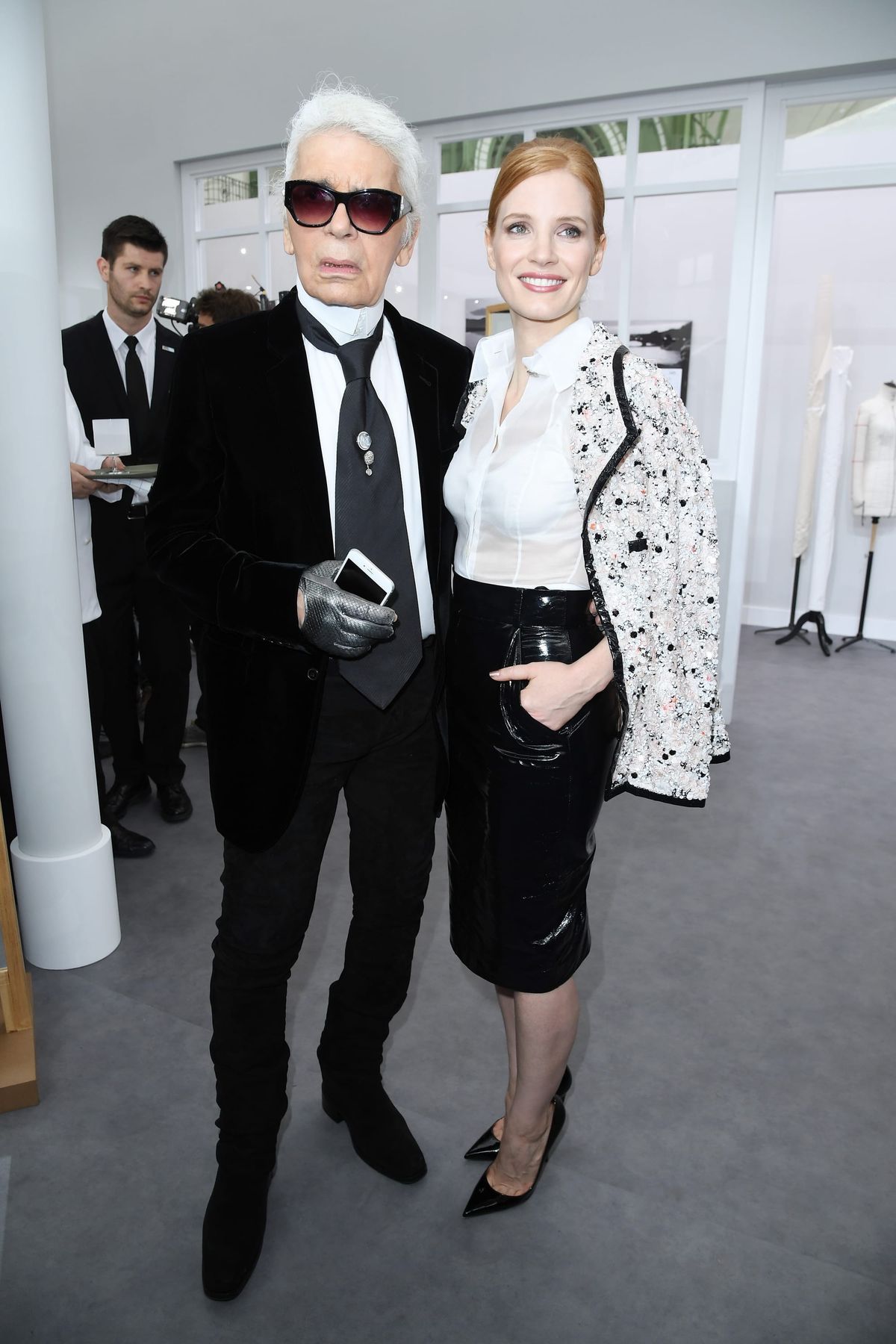 Mostly Well Played: Jessica Chastain in Chanel at Couture Week