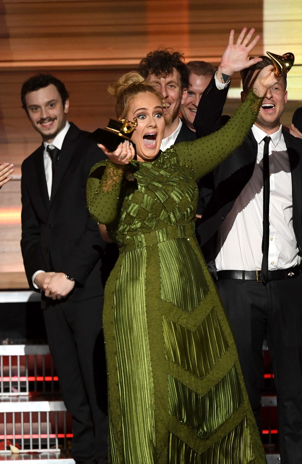 Grammys: Oh Yeah, Adele Was Also There, and in Givenchy