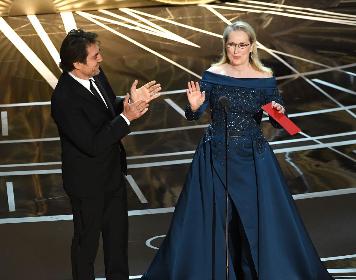 Meryl Streep Wears Elie Saab at the Oscars