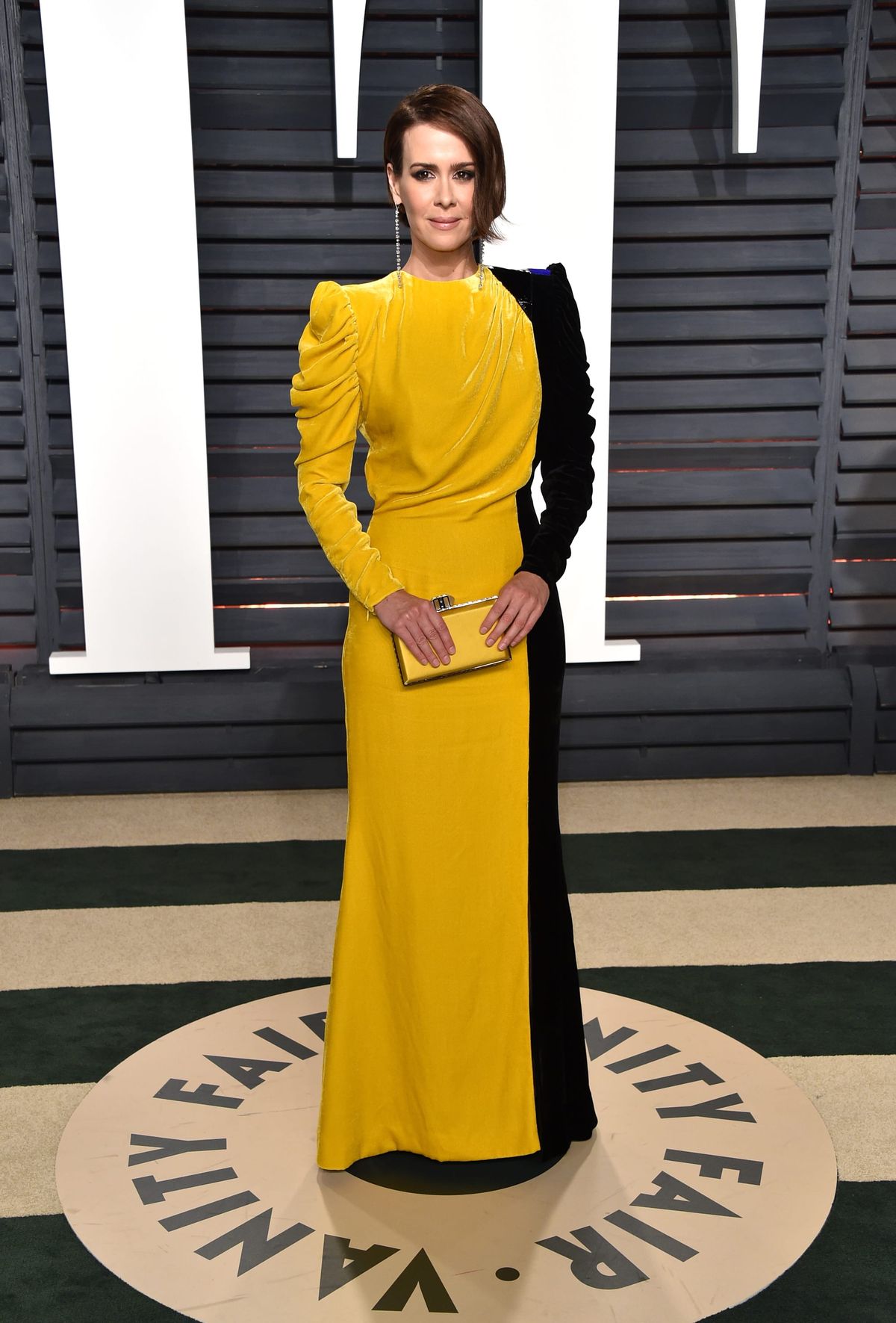 Oscars Post Parties: Sarah Paulson Is Perfectly On Brand