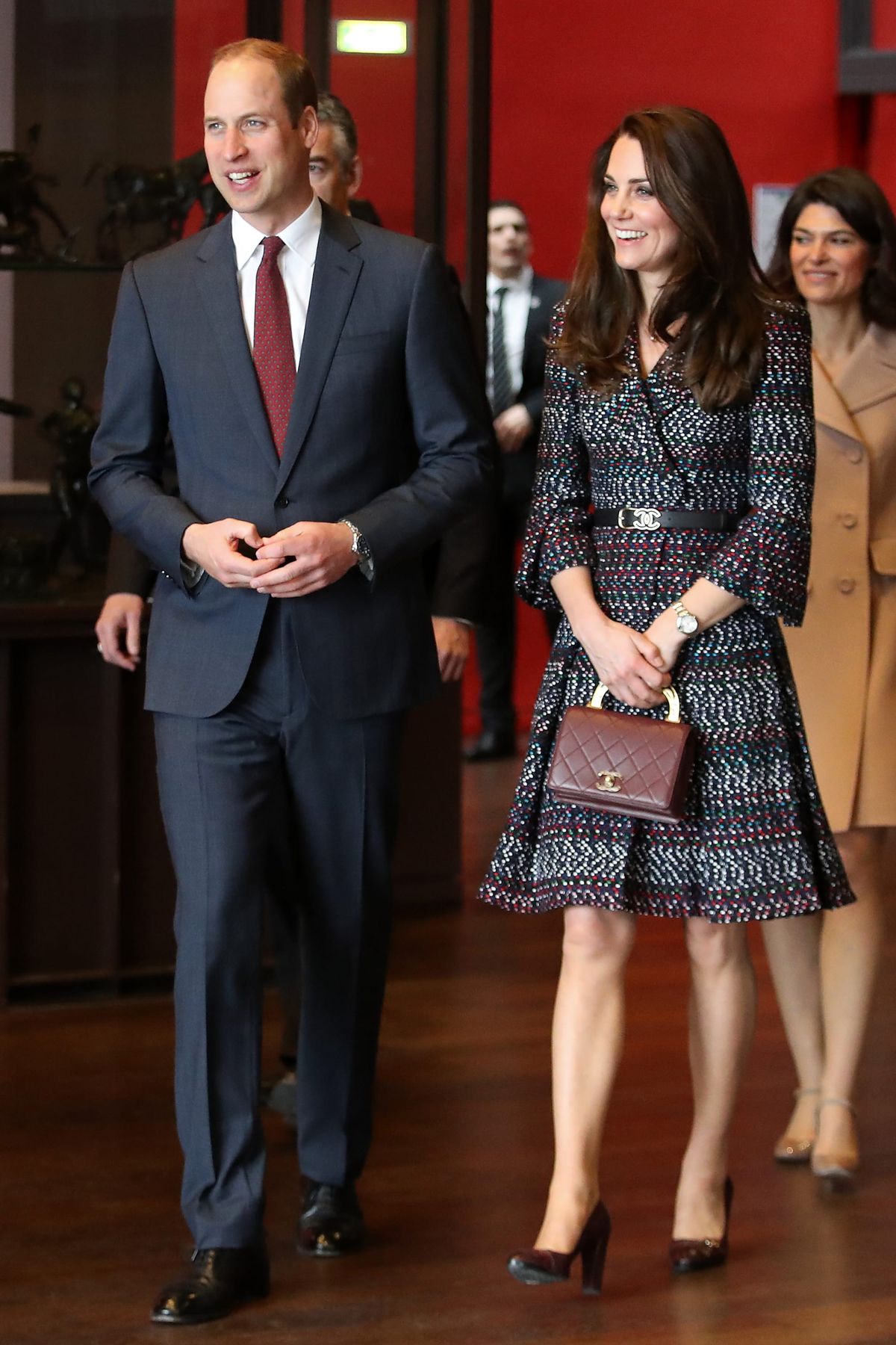 William Kate Middleton Chanel Paris
