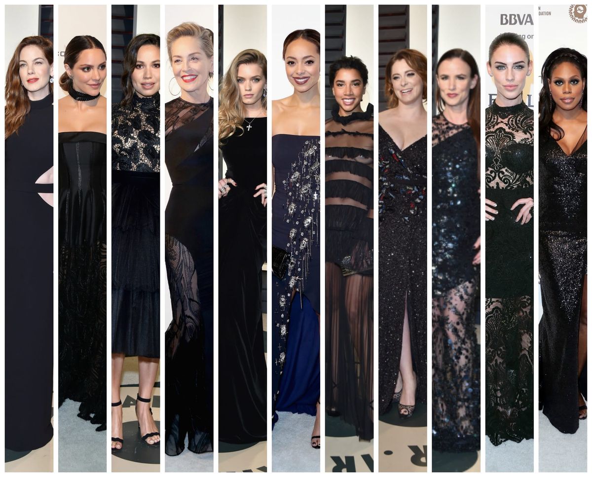 Oscars Post-Parties: All the Little (and Big) Black Dresses