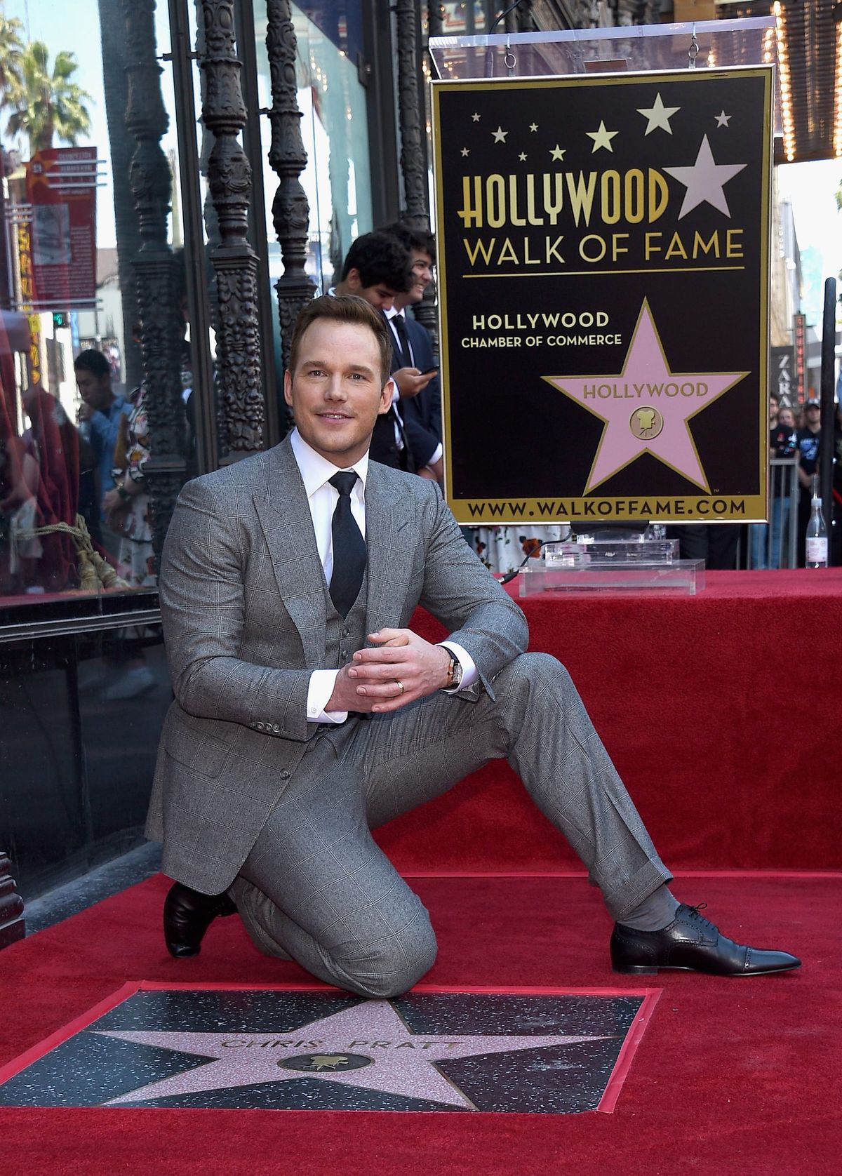 Chris Pratt Joins the Hollywood Walk of Fame
