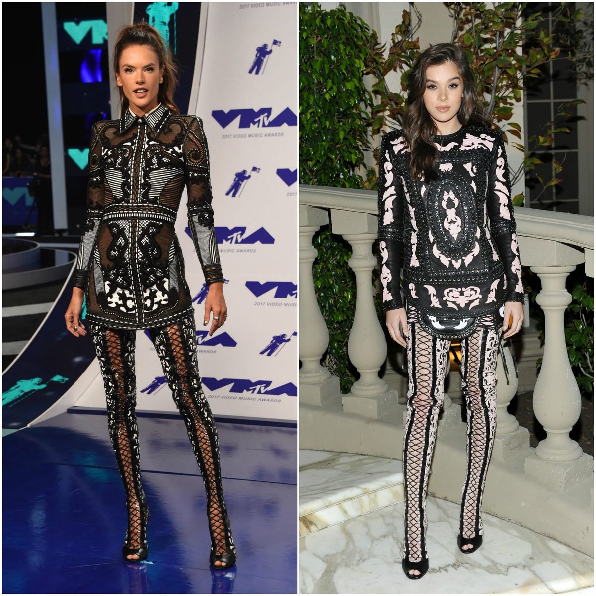 Alessandra Ambrosio Wears a Familiar Balmain