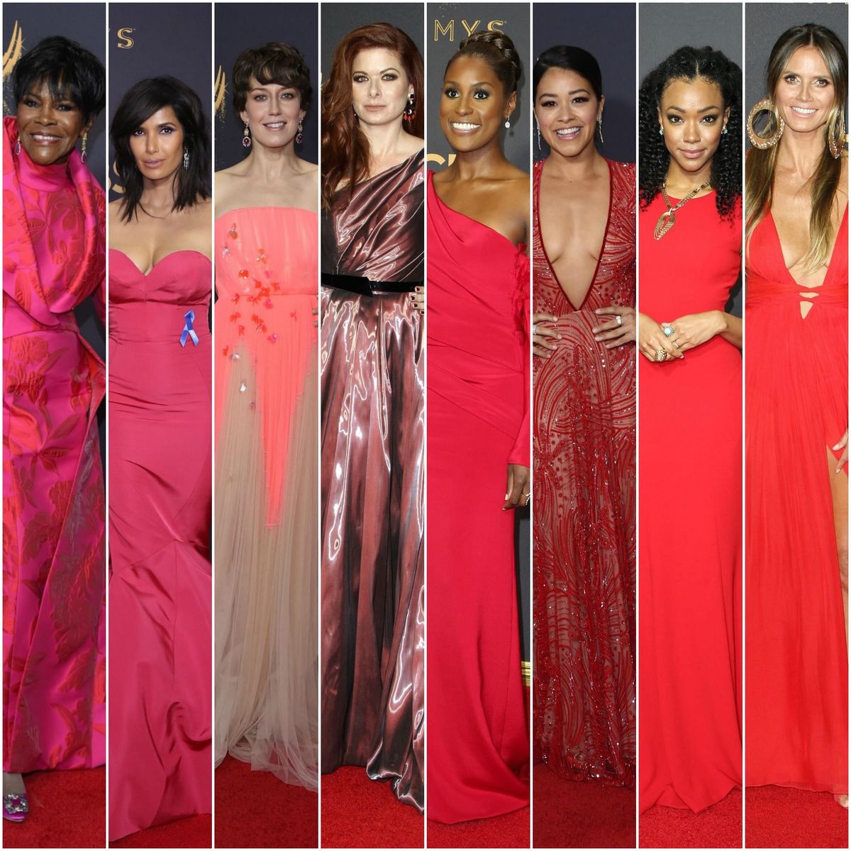 Emmys 2017: As Ever, Reds and Pinks Were Deployed In Full Force