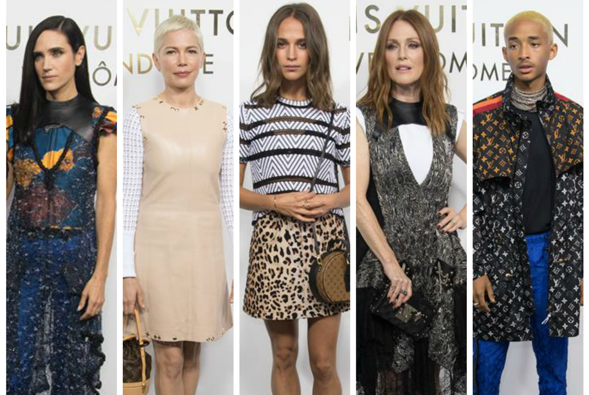 Celebs at the Louis Vuitton Vendome Store Opening