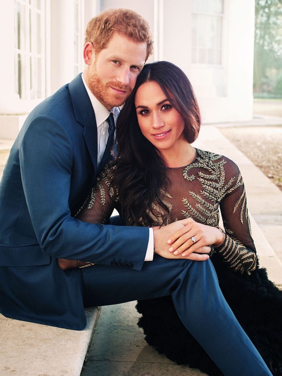 Harry and Meghan's Engagement Portraits Are Here at Last!
