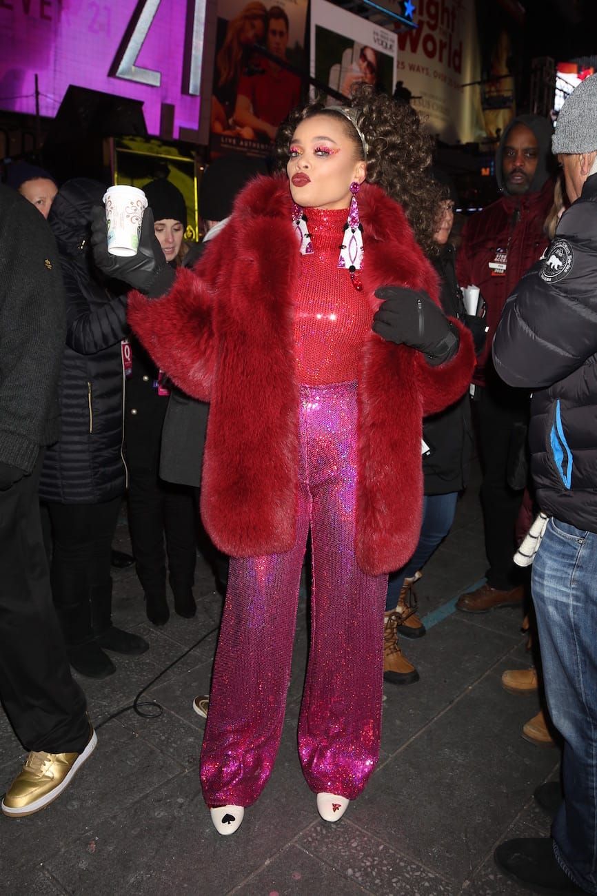 New Year's Eve Seemed Cold, Somewhat Sparkly, Potentially Not That Rockin'