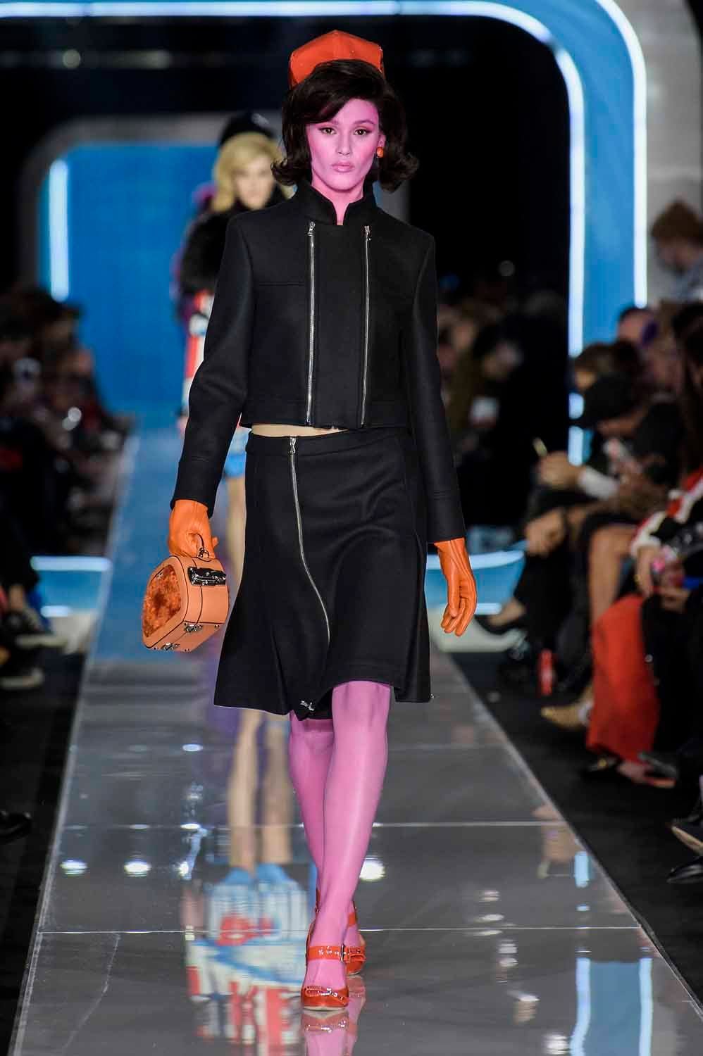 Moschino's Show Decided That Jackie Kennedy Was An Alien