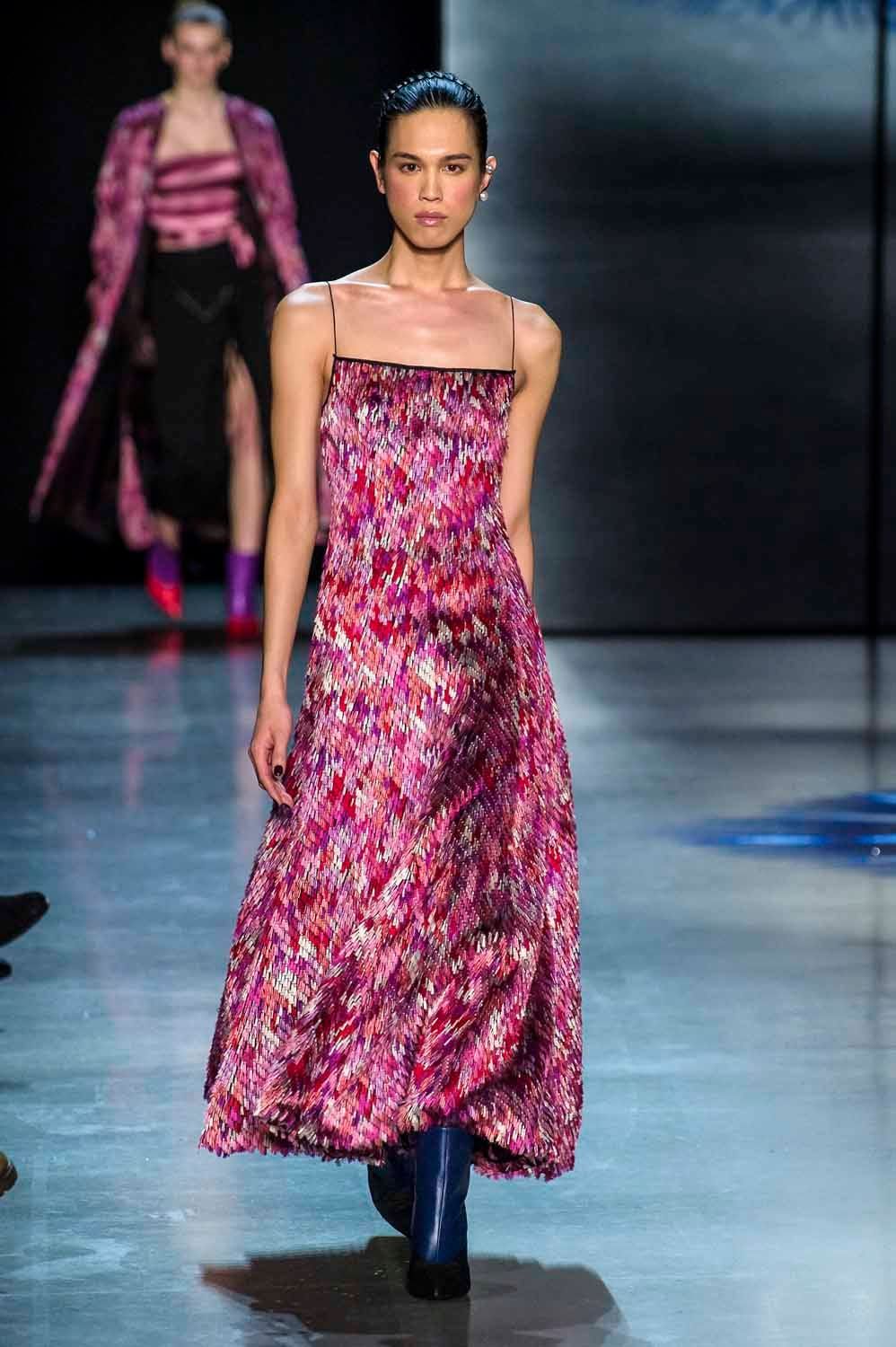 Prabal Gurung's Models Carried White Roses Down a Silent Runway