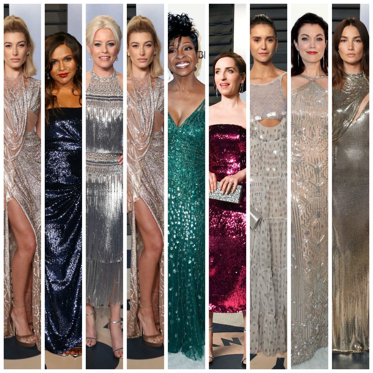 The Oscars Post-Parties: So Many Metallics and Sequins