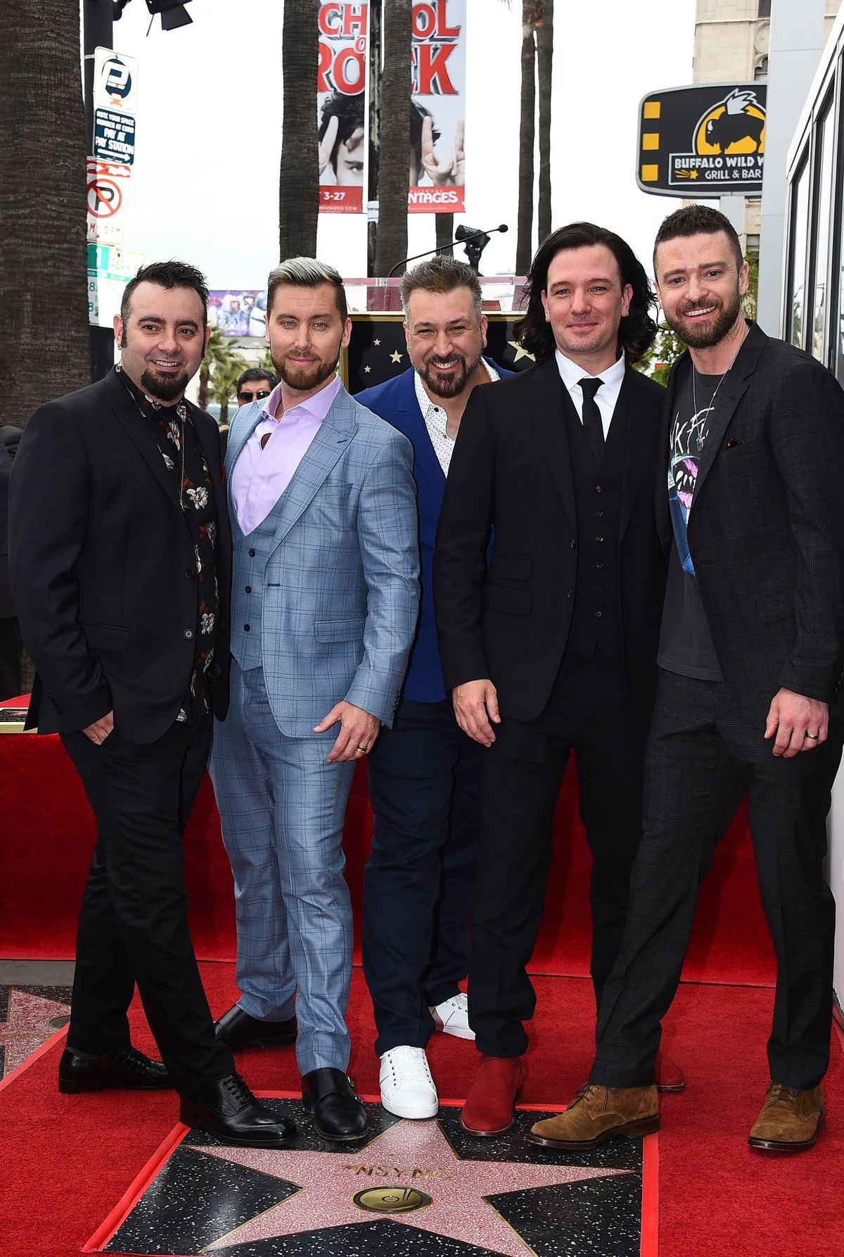 *NSYNC Got a Star on the Hollywood Walk of Fame Yesterday
