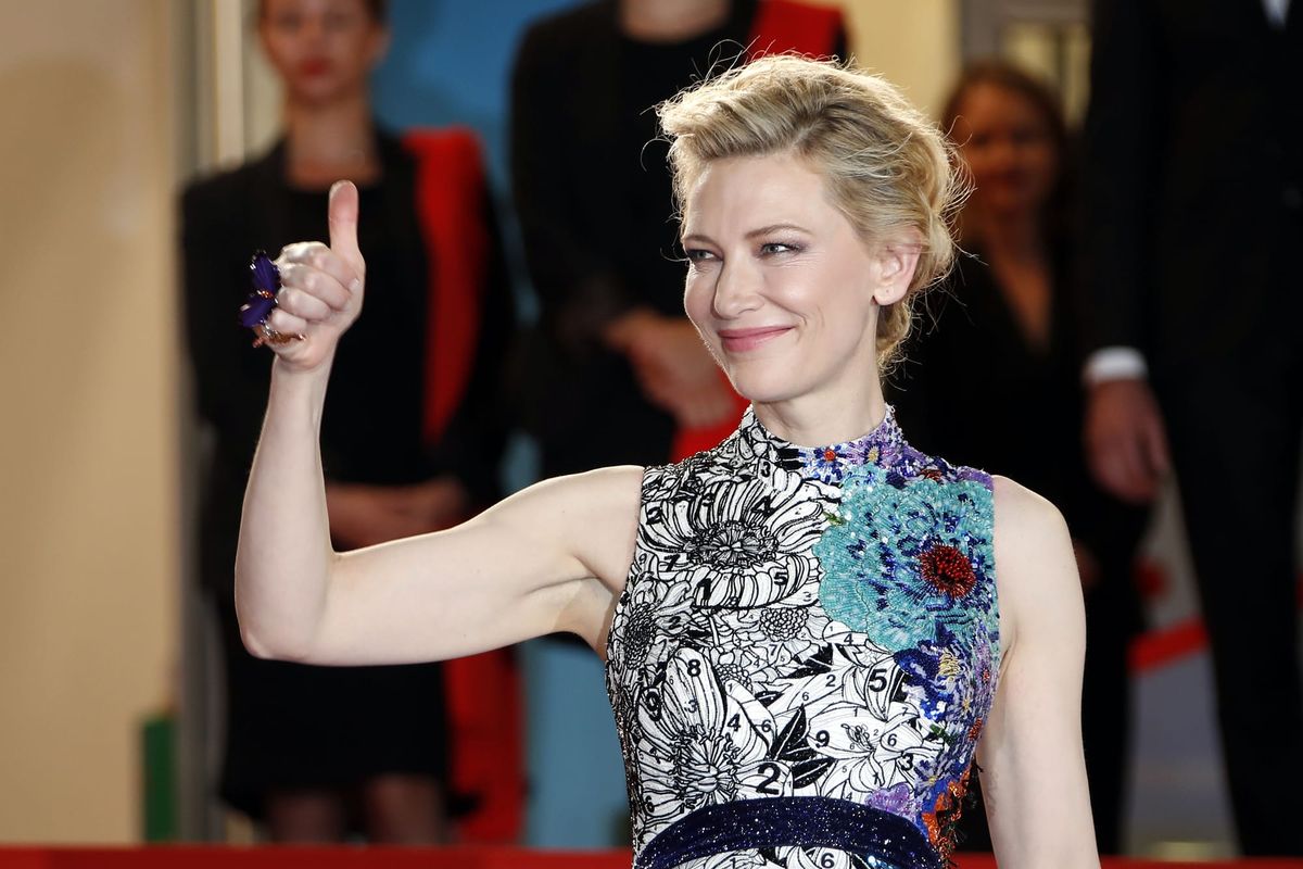 OMG This Cate Blanchett Dress Is Major