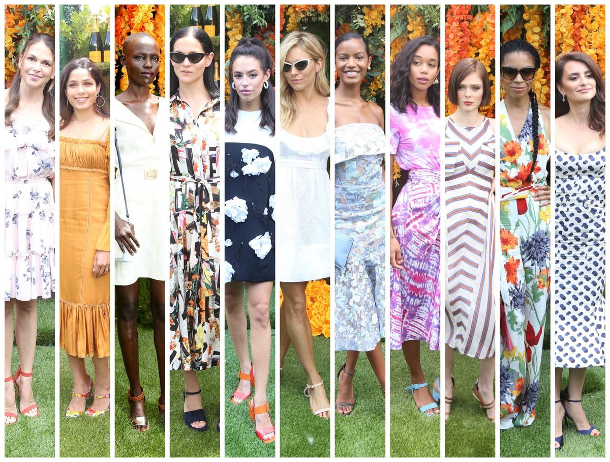 There Were So Many Cute Day Dresses at the Veuve Cliquot Polo Classic