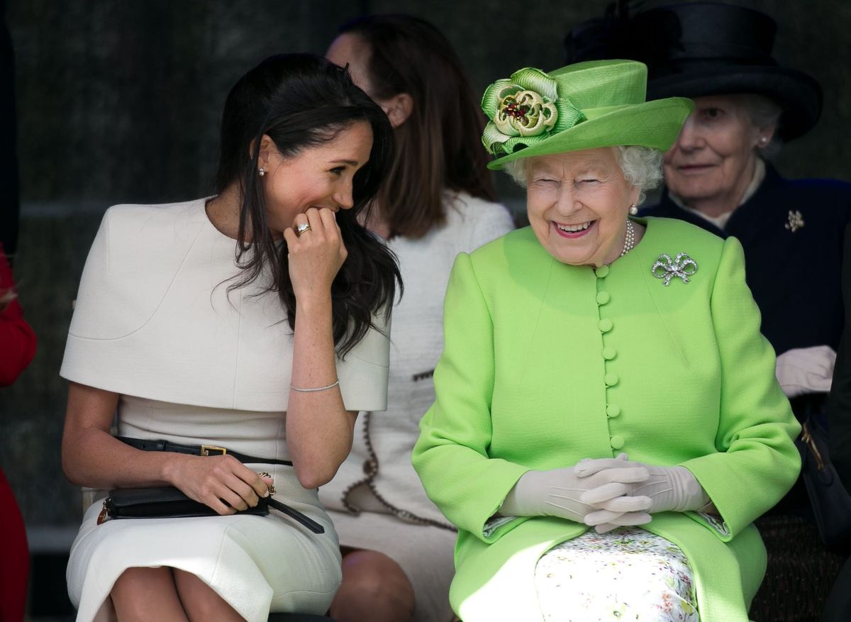 Meghan Has a Day of Shenanigans With the Queen