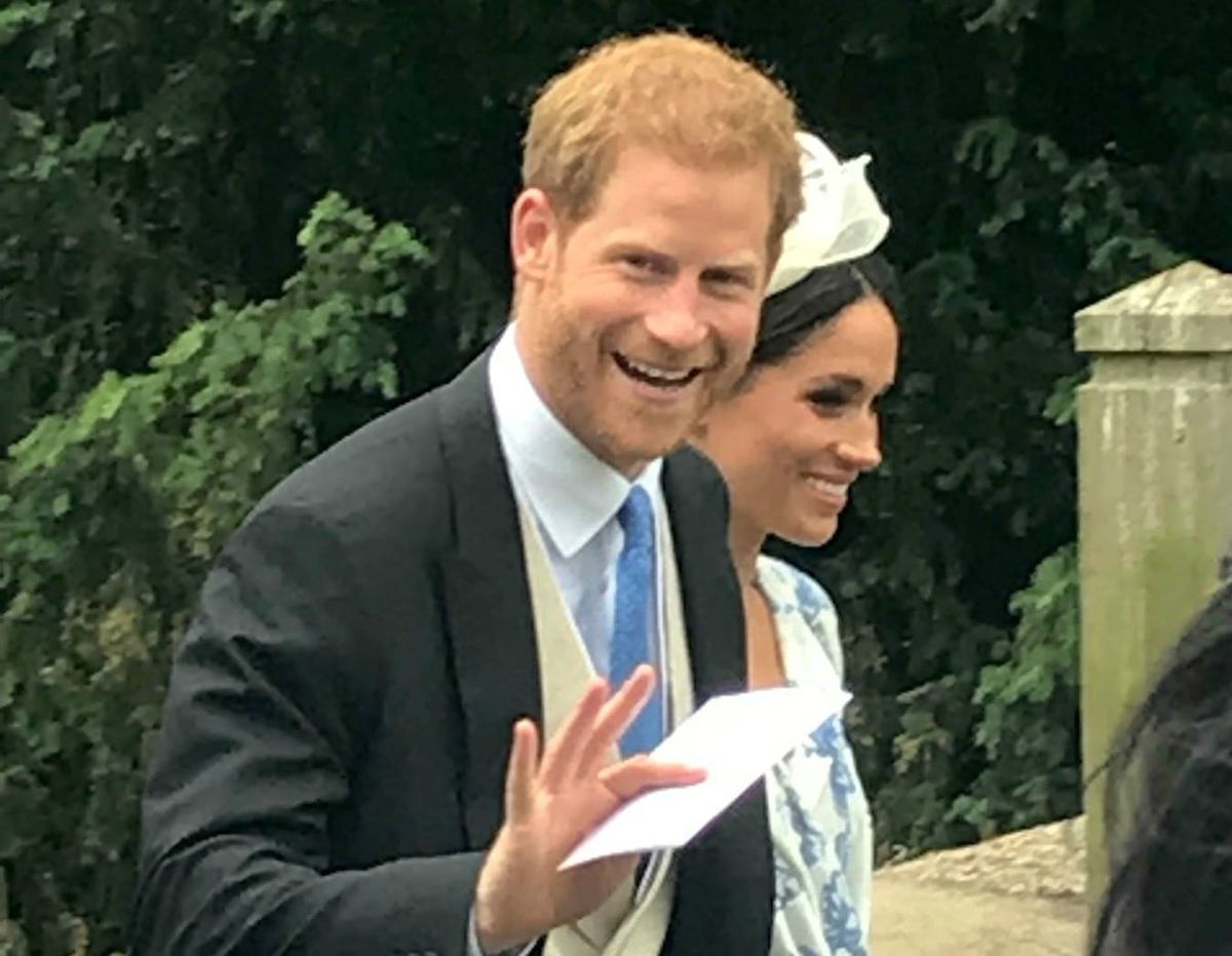 Harry and Meghan Go to a Wedding!