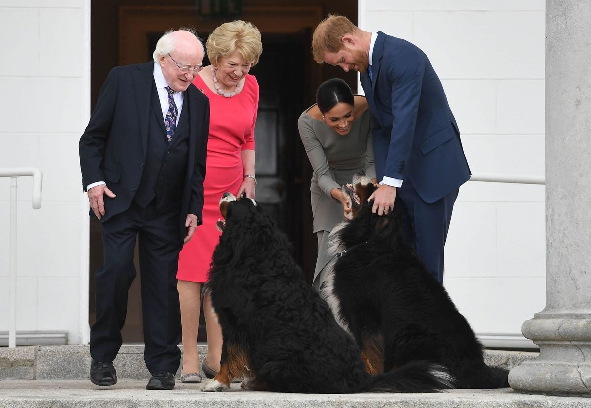 Harry and Meghan Are Still Traipsing About Ireland
