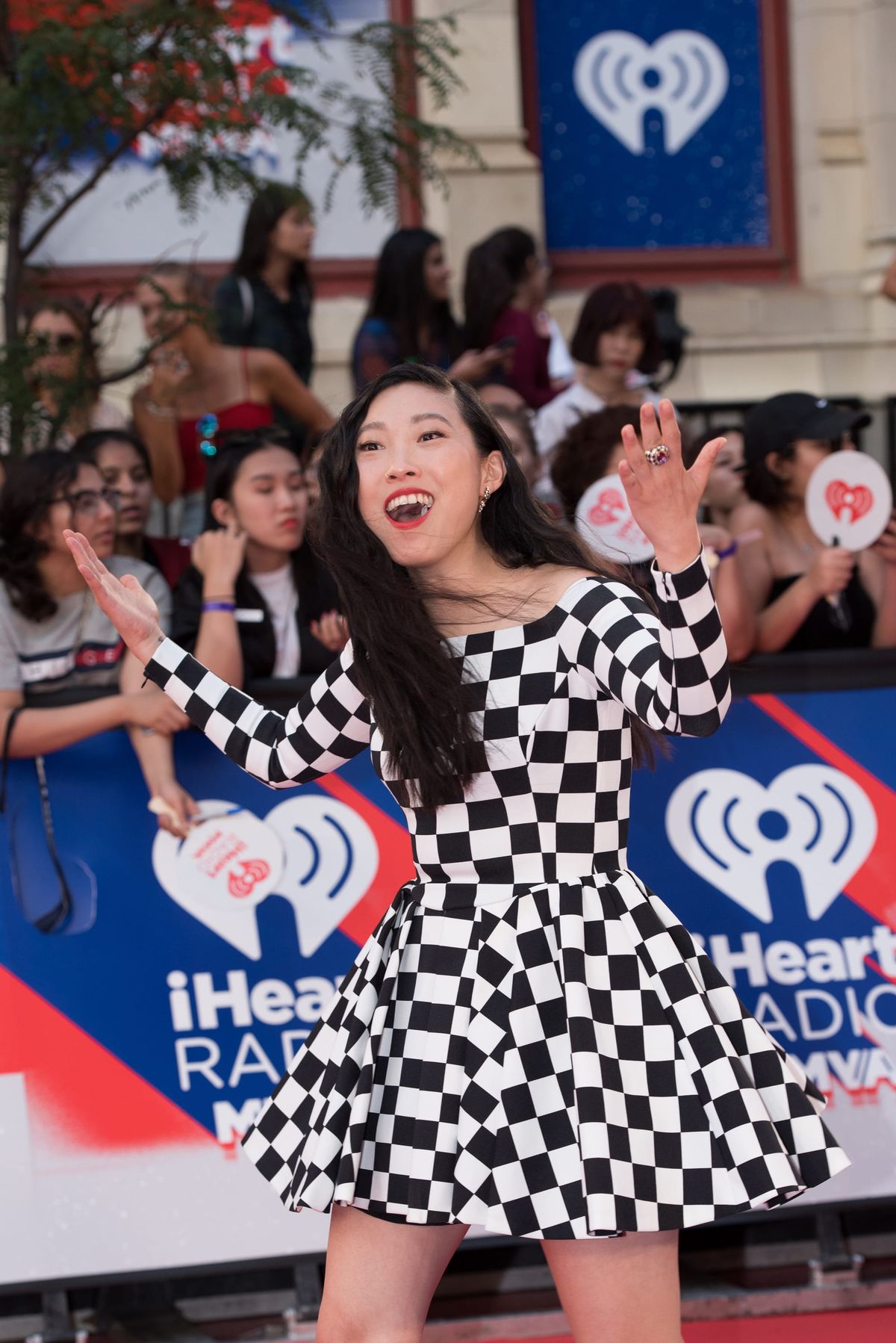 Awkwafina's Look Is Pretty Perfect for a Music Awards Show