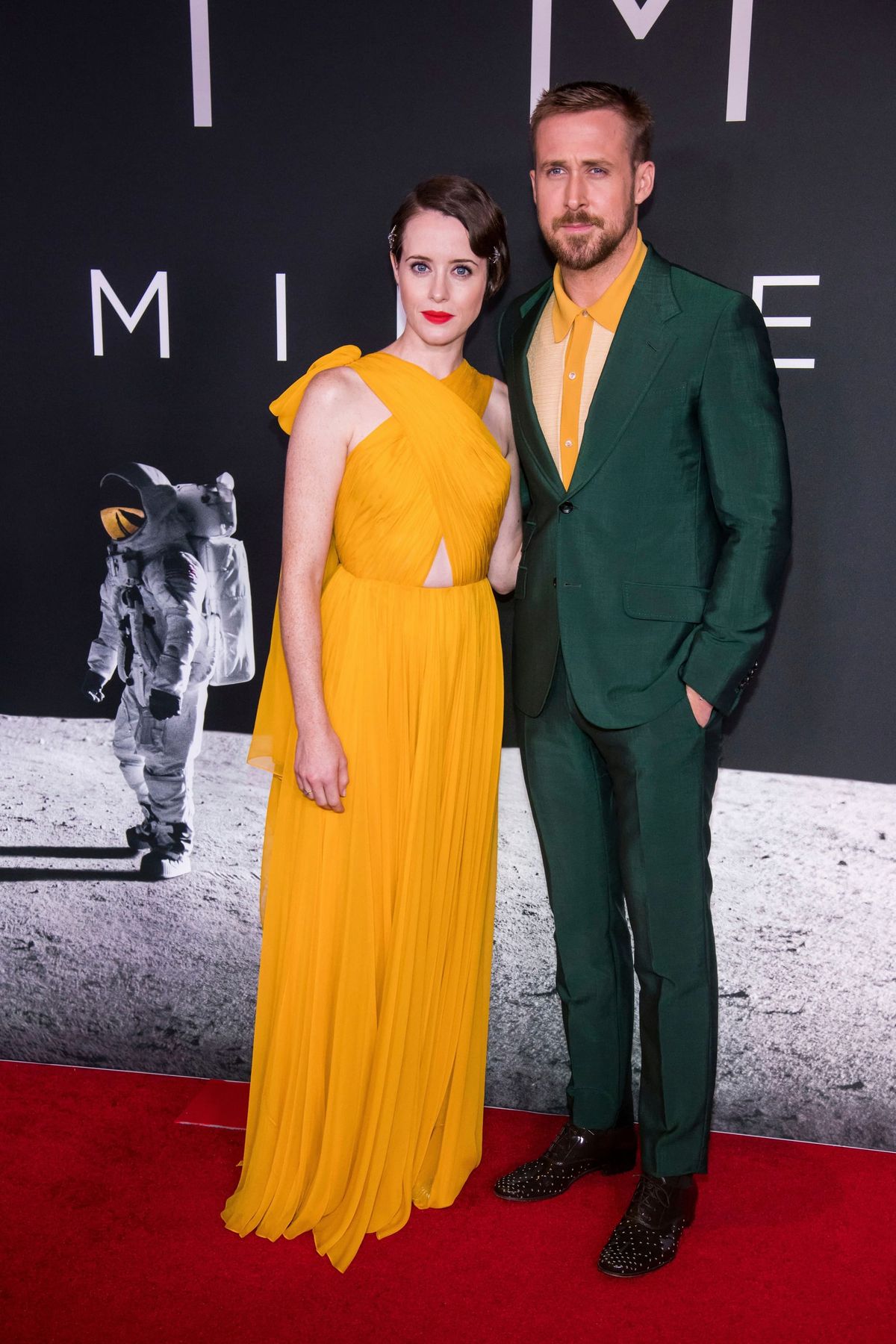 Claire Foy and Ryan Gosling Are Beautifully Coordinated