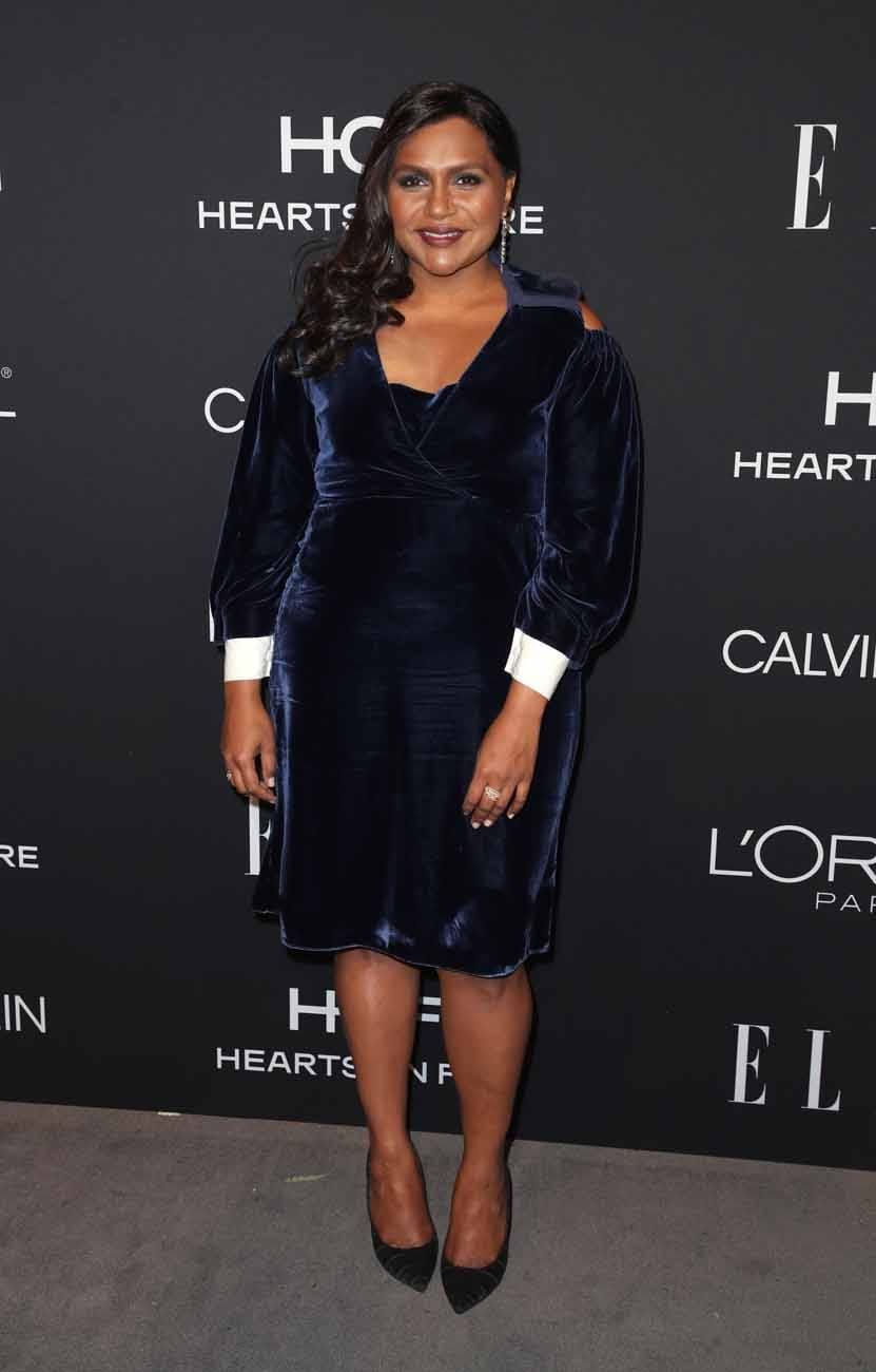 Mindy Kaling Emceed For a Varied Crowd at the Elle Shindig