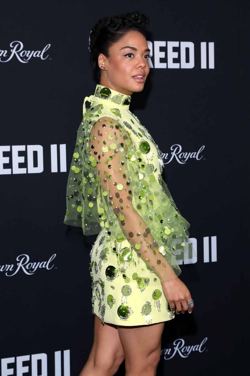 Tessa Thompson Looks So Quirky and Charming at the Premiere of Creed II