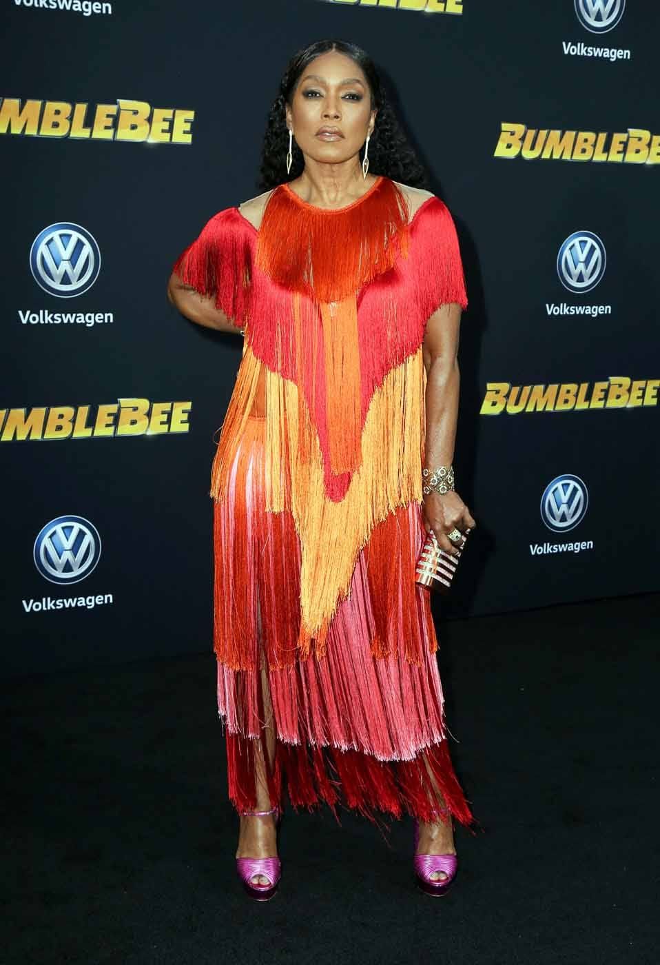 Angela Bassett's Fringe-y Dress Is AMAZING