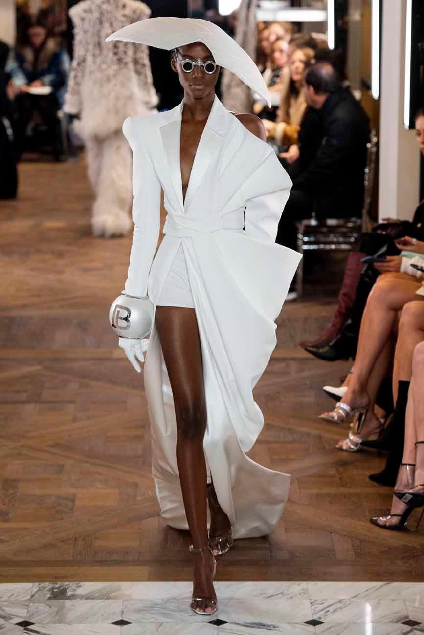 Balmain Returns to Couture Week