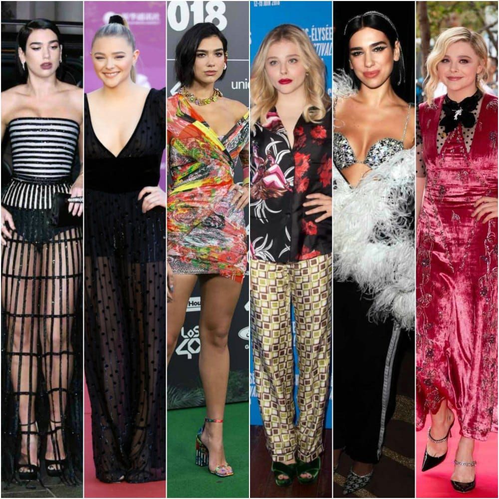 The Fug Madness 2019 Sweet Sixteen: Dua Lipa vs. Chloe Grace Moretz