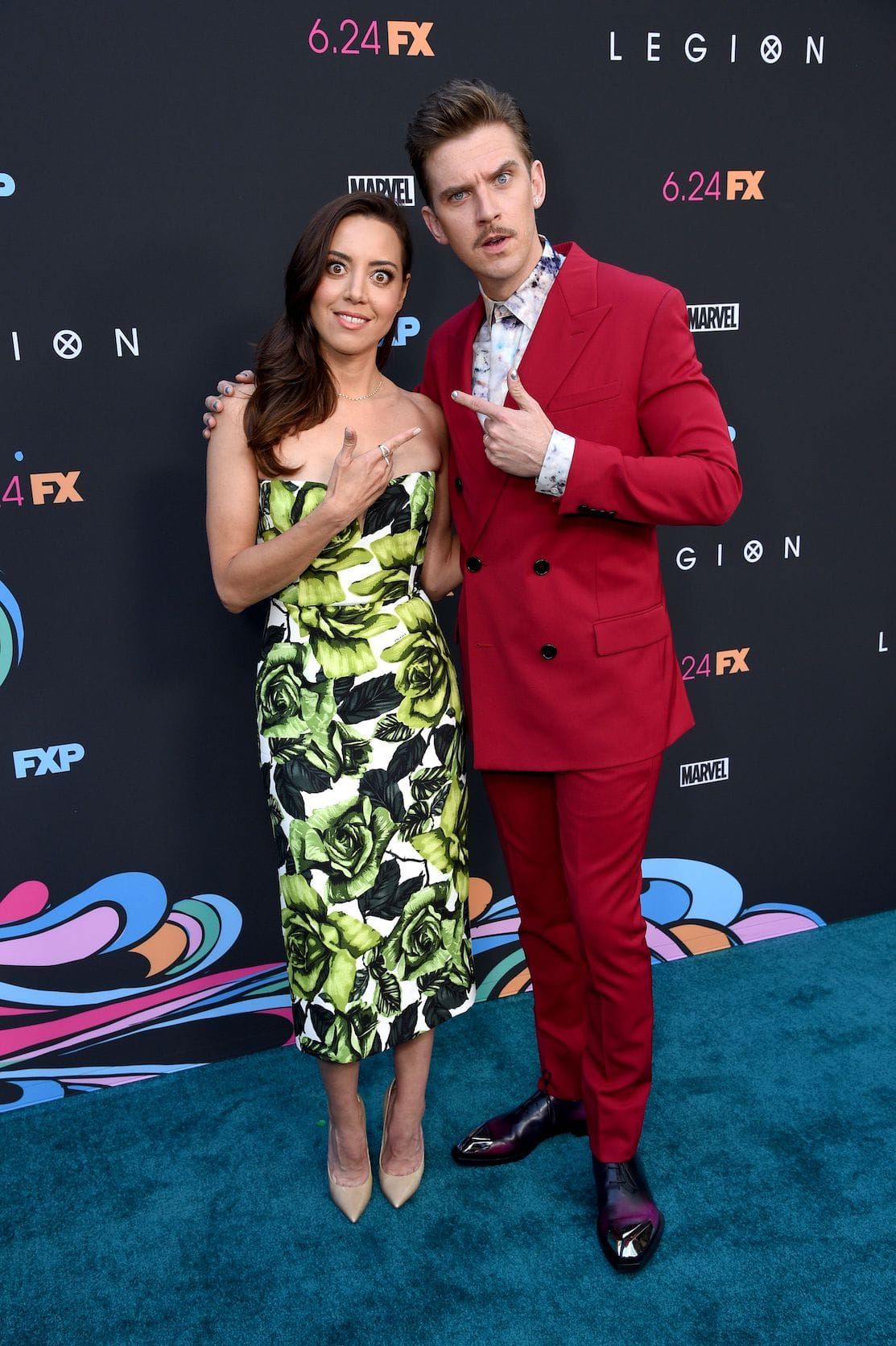 Aubrey Plaza and Cousin Matthew Are Hanging Out