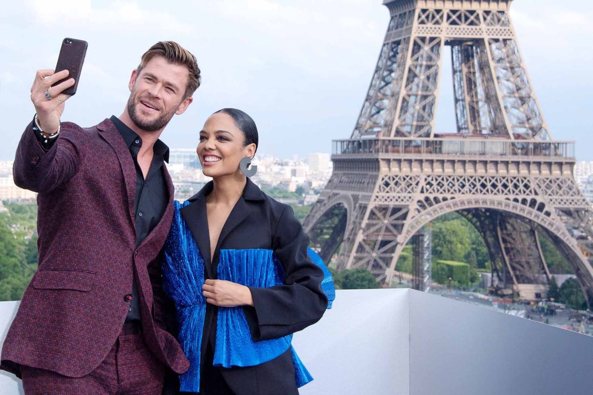 Tessa and Thor Take Paris