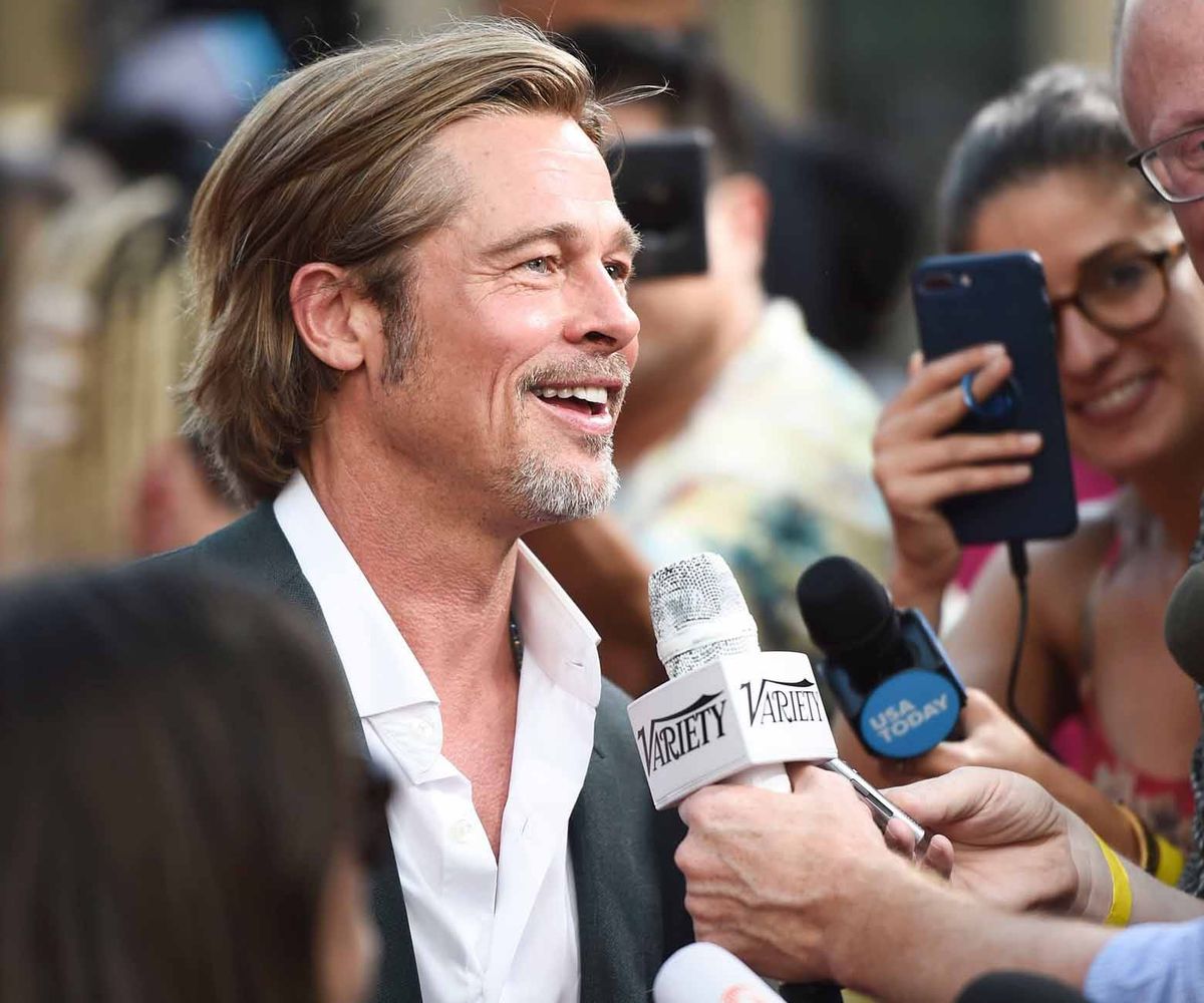 Brad Out-Suaves Leo at the Once Upon a Time in Hollywood Premiere