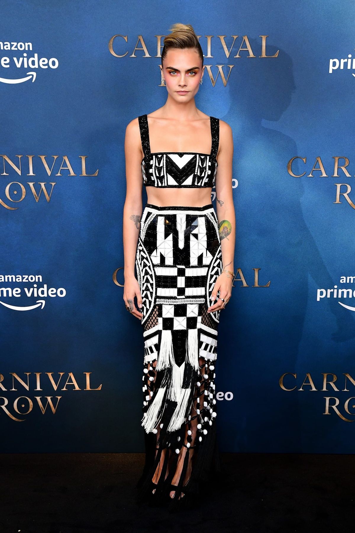 Cara Delevingne's Outfit Has a High Degree of Difficulty