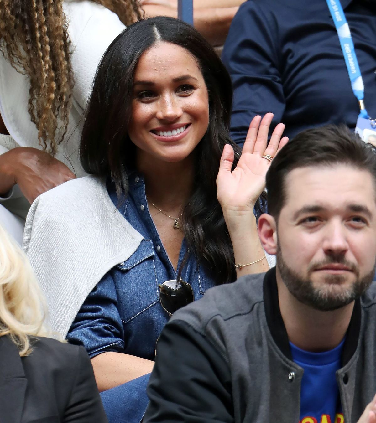 Meghan Markle J.Crew US Open Serena