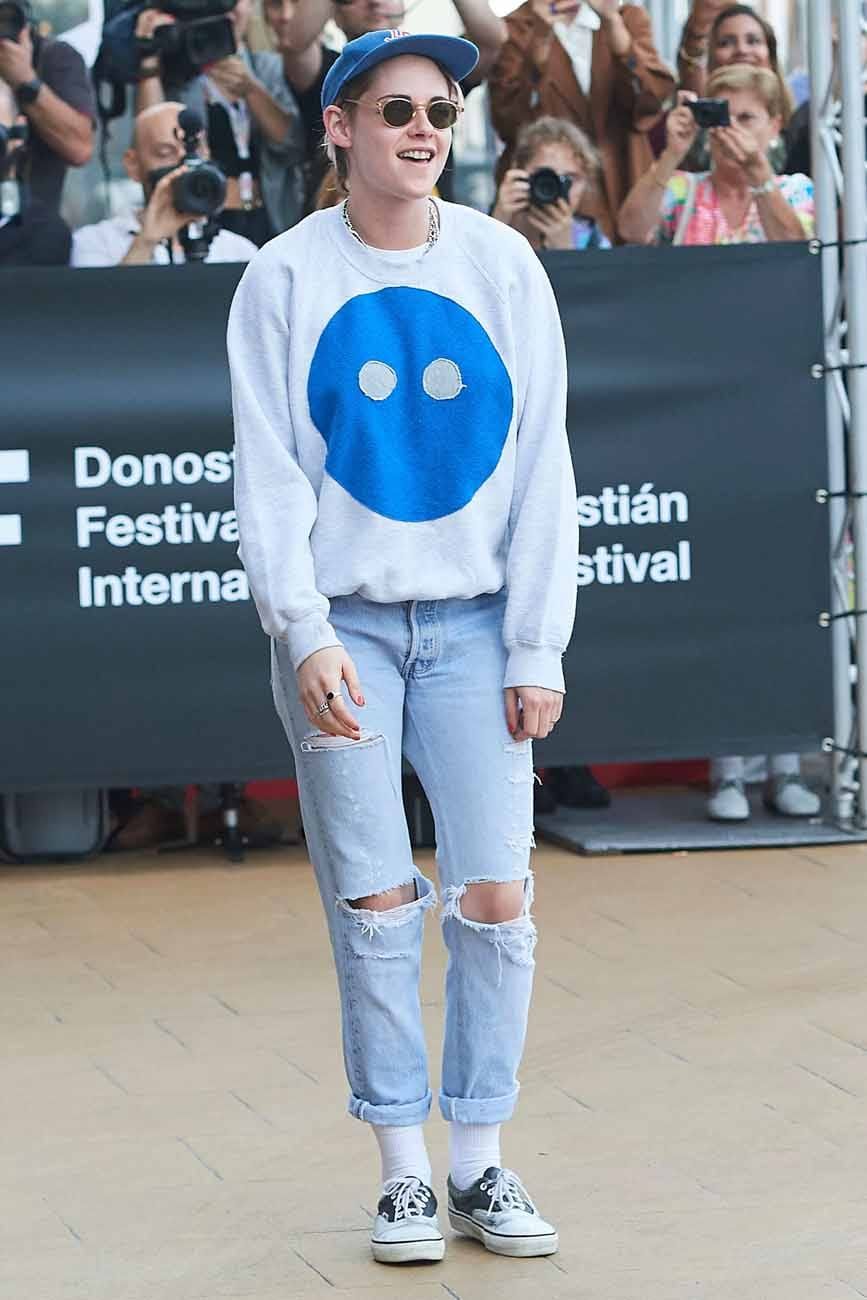 While We Emmy'd, Kristen Stewart Has Been in San Sebastian