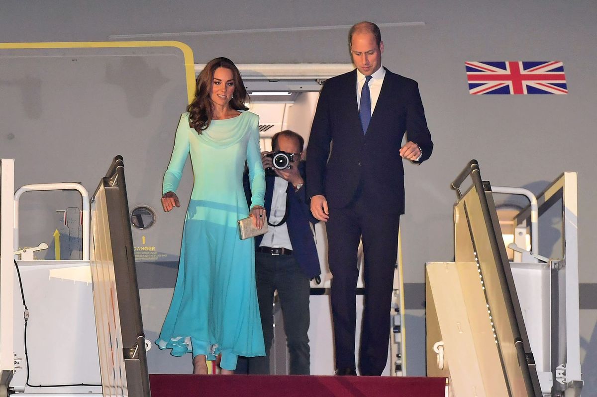 William Kate Pakistan Islamabad Catherine Walker