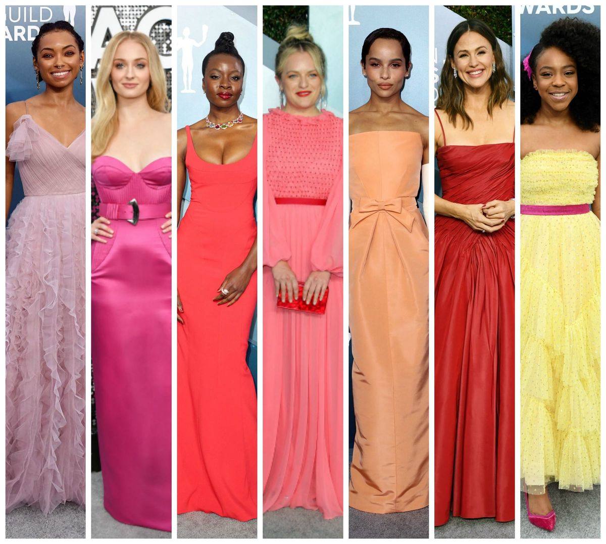 Please Warm Up With the Reds, Oranges, Yellows and Pinks of the SAGs