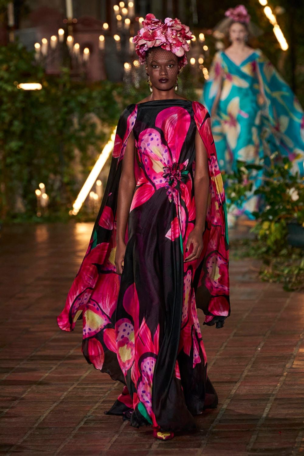 Rodarte Gets a Bit Dark, Then Abundantly Flowy